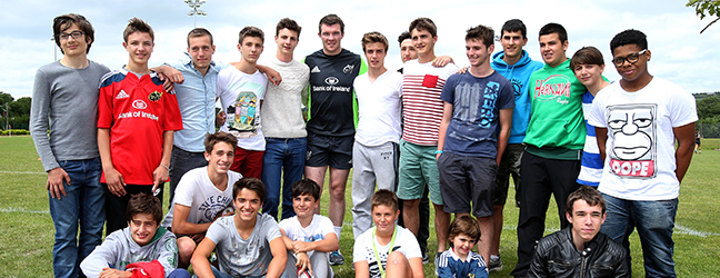 Anglais + Rugby (Cork en Irlande)